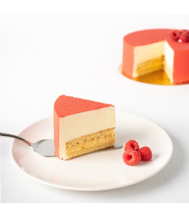 Entremet Fraise - Vanille 8 personnes